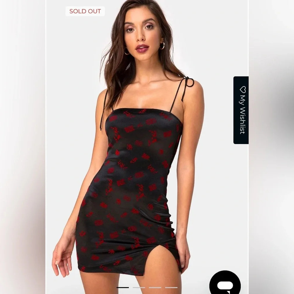 Motel Rocks Verso Dress In Japanese Blossom